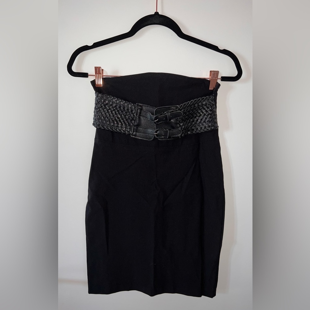 SOLD SOLD SOLD Black Pencil Skirt Stretch Bodycon S